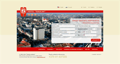Desktop Screenshot of hotel.hotelsiauliai.lt